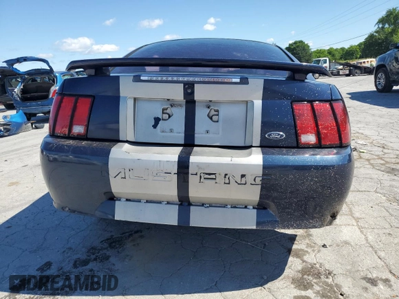 2003 Ford Mustang Standard с VIN 1FAFP40413F346100, выставлен на аукционе Copart как лот 58290435 с пробегом 192 847 миль миль и Списание • Salvage title. История ставок и продаж доступна на DreamBid. Изображение 6.