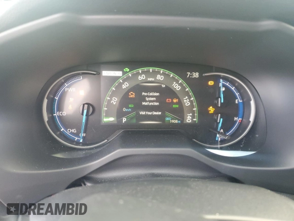 2025 Toyota RAV4 Hybrid XLE Premium z VIN JTMB6RFV9SD154846, wystawiony jako Copart lot #51107595 z przebiegiem 1 908 mil mil oraz Szkoda całkowita • Salvage title. Historia ofert i sprzedaży dostępna na DreamBid. Obrazek 9.