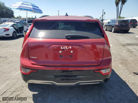 2023 Kia Niro EV Wind with VIN KNDCR3L15P5027720, listed as a Copart auction lot 70914984 with 35,116 mi miles and Clean Title. Bid and sale history available at carsss.com. Image 6.