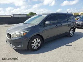 2016 Kia Sedona LX with VIN KNDMB5C11G6100192, listed as a Copart auction lot 50887805 with NaN miles and Non Repairable. Bid and sale history available at carsss.com. Image 1.
