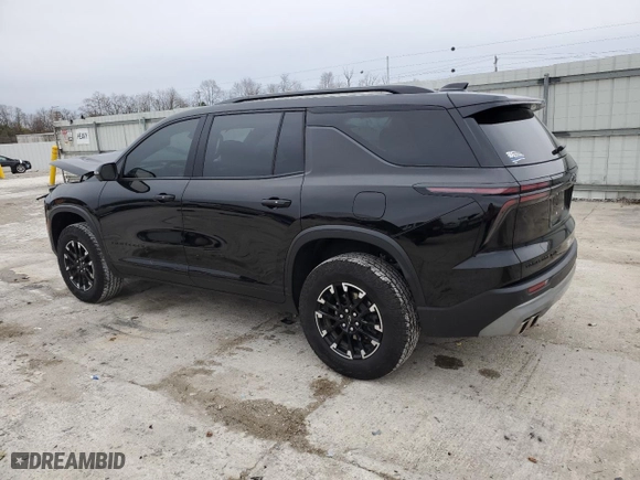 2024 Chevrolet Traverse AWD Z71 with VIN 1GNEVJKS1RJ208754, listed as a Copart auction lot 82891294 with 6,559 mi miles and Salvage Title. Bid and sale history available at carsss.com. Image 2.