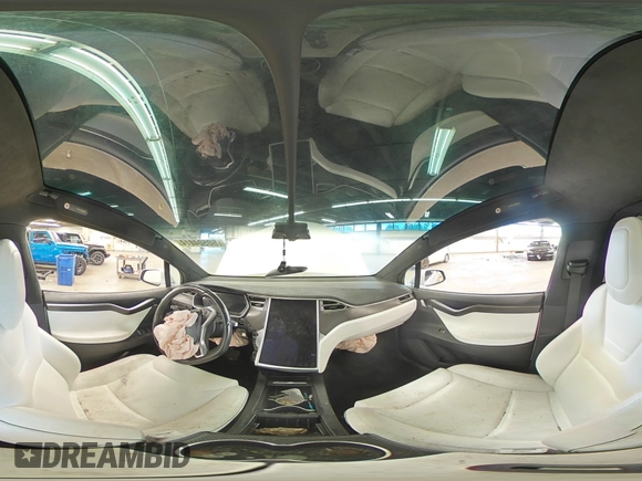 2016 Tesla Model X 70D with VIN 5YJXCBE24GF027807, listed as a Copart auction lot 50504814 with 0 mi miles and Salvage Title. Bid and sale history available at carsss.com. Image 13.