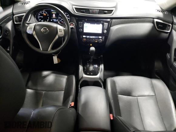2016 Nissan Rogue S with VIN KNMAT2MV4GP731741, listed as a Copart auction lot 52313485 with 104,478 mi miles and Salvage Title. Bid and sale history available at carsss.com. Image 8.