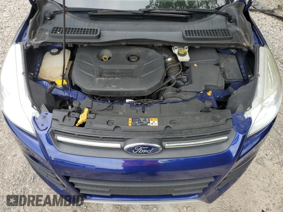 2013 Ford Escape SE with VIN 1FMCU0G97DUA95186, listed as a Copart auction lot 61862445 with 166,017 mi miles and Salvage title. Bid and sale history available at DreamBid. Image 12.
