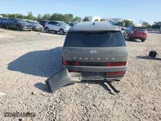 2024 Hyundai Santa Fe SEL with VIN 5NMP2DGL7RH010943, listed as a Copart auction lot 69390844 with 6,566 mi miles and Salvage Title. Bid and sale history available at carsss.com. Image 6.