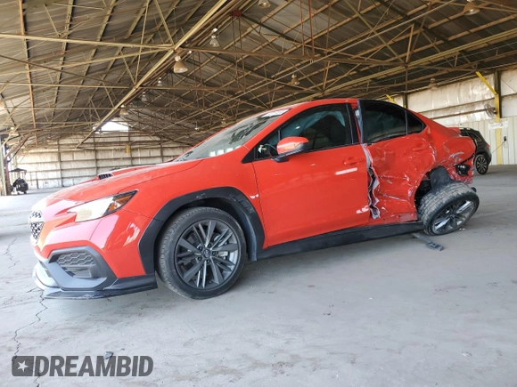 2022 Subaru WRX z VIN JF1VBAA64N9018132, wystawiony jako Copart lot #57317414 z przebiegiem 18 302 mil mil oraz Szkoda całkowita • Salvage title. Historia ofert i sprzedaży dostępna na DreamBid. Obrazek 1.