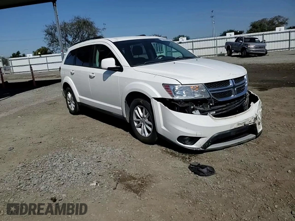 2016 Dodge Journey SXT with VIN 3C4PDCBGXGT224484, listed as a Copart auction lot 46952185 with 125,814 mi miles and Salvage Title. Bid and sale history available at carsss.com. Image 12.