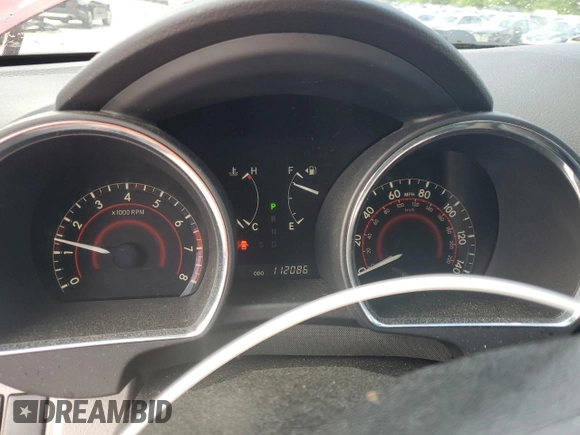 2008 Toyota Highlander with VIN JTEDS41A282028887, listed as a Copart auction lot 52763945 with 112,086 mi miles and Salvage title. Bid and sale history available at DreamBid. Image 9.