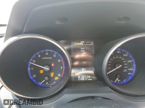 2019 Subaru Outback Touring with VIN 4S4BSATC7K3221137, listed as a Copart auction lot 66643915 with 173,317 mi miles and Salvage title. Bid and sale history available at DreamBid. Image 9.