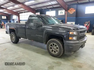 2014 Chevrolet Silverado 1500 Work Truck with VIN 1GCNKPEH8EZ176465, listed as a Copart auction lot 55171685 with 128,370 mi miles and Clean Title. Bid and sale history available at DreamBid. Image 4.