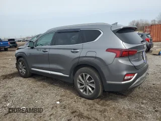 2019 Hyundai Santa Fe Ultimate z VIN 5NMS5CAD7KH001629, wystawiony jako Copart lot #50974415 z przebiegiem 197 585 mil mil oraz Szkoda całkowita • Salvage title. Historia ofert i sprzedaży dostępna na DreamBid. Obrazek 2.