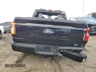 2024 Ford F-150 Lightning Flash z VIN 1FT6W3L73RWG21830, wystawiony jako Copart lot #43161725 z przebiegiem 23 mil mil oraz Czysty tytuł • Clean title. Historia ofert i sprzedaży dostępna na DreamBid. Obrazek 6.