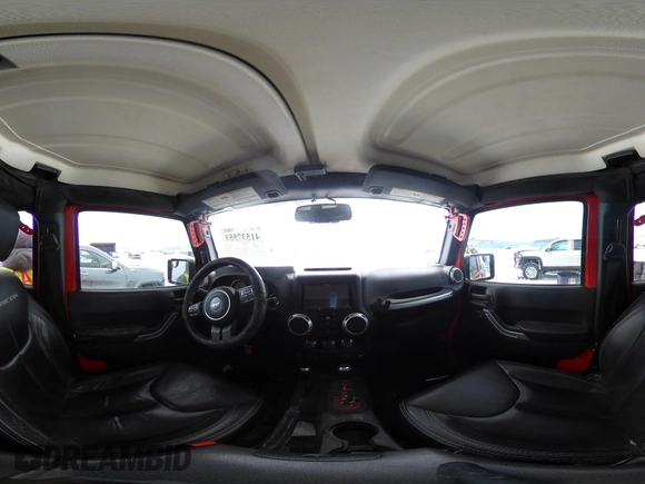 2015 Jeep Wrangler Unlimited Rubicon with VIN 1C4BJWFG7FL646463, listed as a IAAI auction lot 41537553 with 97,412 mi miles. Bid and sale history available at carsss.com. Image 18.