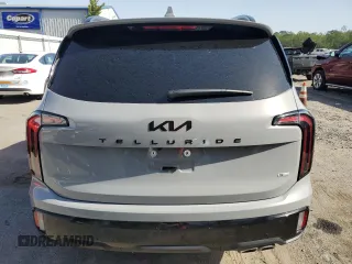 2025 Kia Telluride SX X-Line with VIN 5XYP5DGC3SG568800, listed as a Copart auction lot 57134715 with Not provided miles and Salvage title. Bid and sale history available at DreamBid. Image 6.