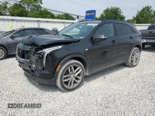 2023 Cadillac XT4 AWD Sport with VIN 1GYFZFR44PF116196, listed as a Copart auction lot 59299395 with 51,866 mi miles and Salvage title. Bid and sale history available at DreamBid. Image 1.