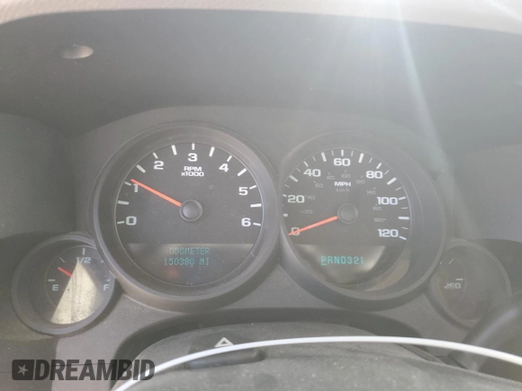 2010 Chevrolet Silverado 1500 with VIN 3GCRKPEA2AG233371, listed as a Copart auction lot 53309495 with 150,380 mi miles and Clean Title. Bid and sale history available at DreamBid. Image 9.
