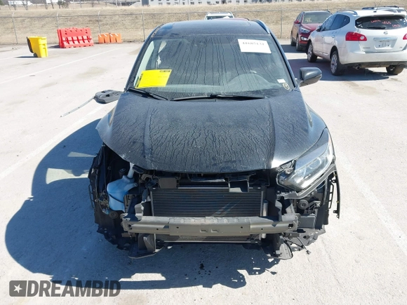 2021 Honda HR-V EX with VIN 3CZRU6H54MM728819, listed as a IAAI auction lot 41685131 with 18,091 mi miles. Bid and sale history available at carsss.com. Image 13.
