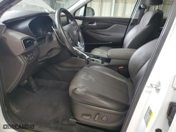 2020 Hyundai Santa Fe SEL with VIN 5NMS3CAD2LH224572, listed as a Copart auction lot 52701355 with 77,186 mi miles and Salvage Title. Bid and sale history available at carsss.com. Image 7.