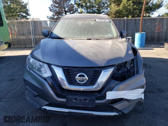 2017 Nissan Rogue S with VIN JN8AT2MV3HW253162, listed as a Copart auction lot 47687983 with 51,030 mi miles and . Bid and sale history available at DreamBid. Image 5.