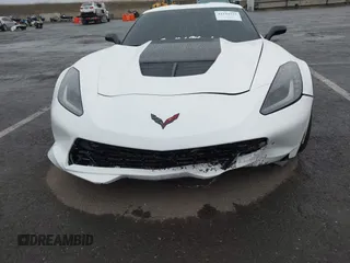 2016 Chevrolet Corvette Z06 3LZ with VIN 1G1YU2D62G5600588, listed as a IAAI auction lot 41194235 with 57,537 mi miles. Bid and sale history available at carsss.com. Image 6.