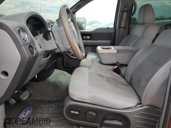 2005 Ford F-150 XLT with VIN 1FTPW12545KE95908, listed as a Copart auction lot 78095284 with 189,585 mi miles and Clean title. Bid and sale history available at DreamBid. Image 7.