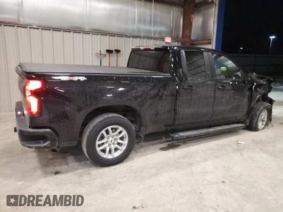2020 Chevrolet Silverado 1500 with VIN 1GCVYEED2LZ343819, listed as a Copart auction lot 47255045 with 39,013 mi miles and Salvage Title. Bid and sale history available at DreamBid. Image 3.