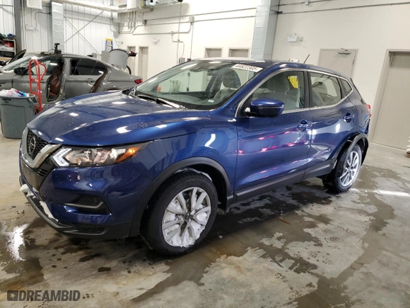 2023 Nissan Qashqai S with VIN JN1BJ1AW1PW106255, listed as a Copart auction lot 44822305 with NaN miles and Salvage Title. Bid and sale history available at carsss.com. Image 1.
