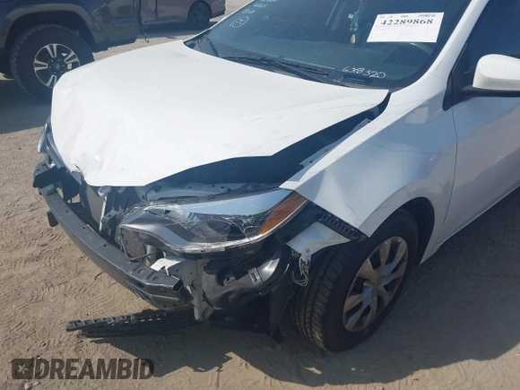 2016 Toyota Corolla L z VIN 2T1BURHE4GC638320, wystawiony jako IAAI lot #42289868 z przebiegiem 154 482 mil mil oraz . Historia ofert i sprzedaży dostępna na DreamBid. Obrazek 6.