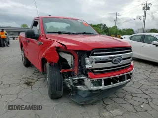 2018 Ford F-150 XL z VIN 1FTMF1CBXJKC16351, wystawiony jako Copart lot #54138485 z przebiegiem Nie podano mil oraz Szkoda całkowita • Salvage title. Historia ofert i sprzedaży dostępna na DreamBid. Obrazek 13.