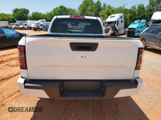 2024 Nissan Frontier S with VIN 1N6ED1CLXRN631616, listed as a Copart auction lot 57158585 with 19,495 mi miles and Salvage title. Bid and sale history available at DreamBid. Image 6.