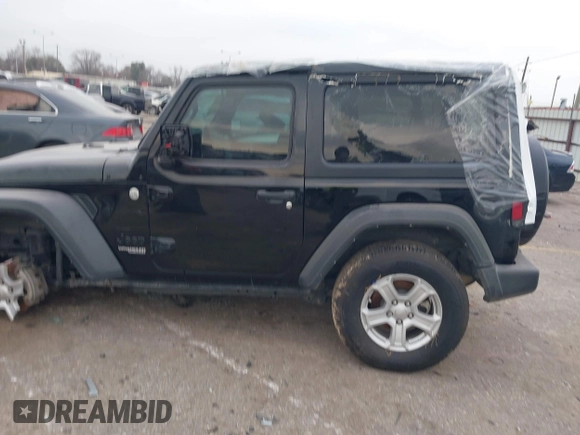2021 Jeep Wrangler 80th Anniversary with VIN 1C4GJXAN0MW669192, listed as a IAAI auction lot 41465445 with 74,506 mi miles and . Bid and sale history available at DreamBid. Image 15.