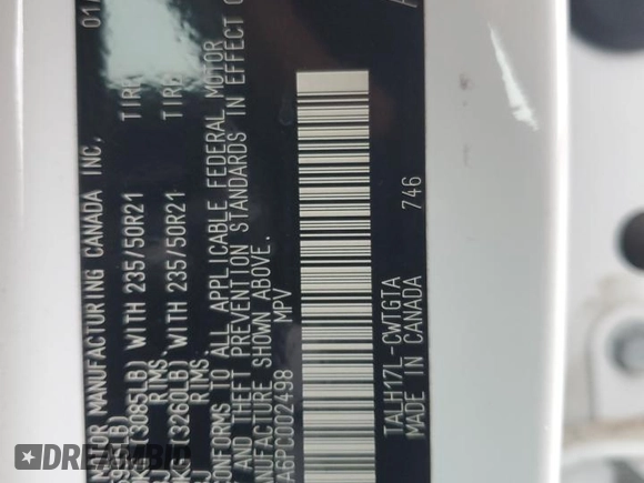 2023 Lexus RX 500h F Sport Performance z VIN 2T2BCMEA6PC002498, wystawiony jako Copart lot #41830475 z przebiegiem 40 241 mil mil oraz Szkoda całkowita • Salvage title. Historia ofert i sprzedaży dostępna na DreamBid. Obrazek 15.