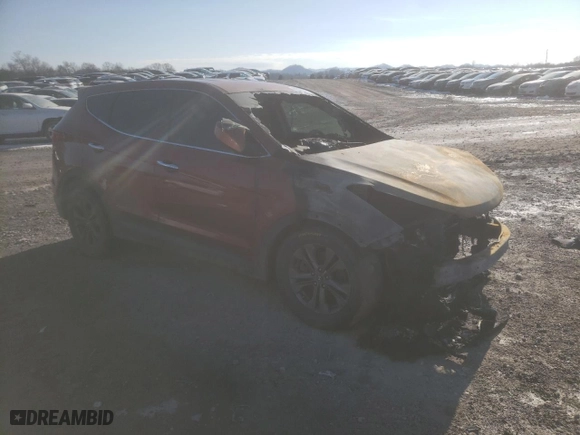 2014 Hyundai Santa Fe Sport with VIN 5XYZT3LB6EG202369, listed as a Copart auction lot 88532665 with 0 mi miles and Salvage Title. Bid and sale history available at carsss.com. Image 4.