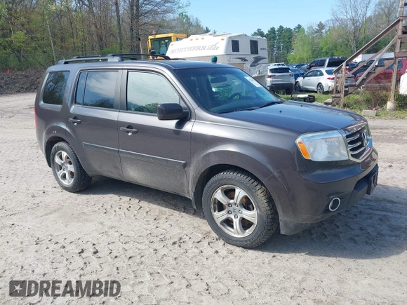 2012 Honda Pilot EX with VIN 5FNYF4H48CB052630, listed as a IAAI auction lot 42204023 with 164,034 mi miles and . Bid and sale history available at DreamBid. Image 1.