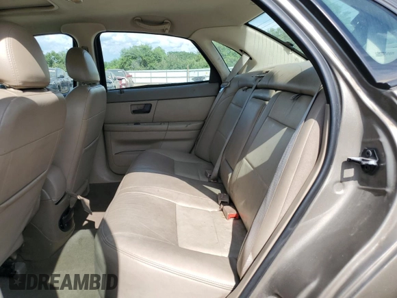 2005 Ford Taurus SEL with VIN 1FAFP56U25A287362, listed as a Copart auction lot 62753335 with 155,036 mi miles and Salvage title. Bid and sale history available at DreamBid. Image 10.