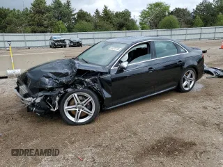 2019 Audi S4 Prestige z VIN WAUC4AF46KA116993, wystawiony jako Copart lot #55222725 z przebiegiem 39 123 mil mil oraz Szkody całkowita. Historia ofert i sprzedaży dostępna na DreamBid. Obrazek 1.