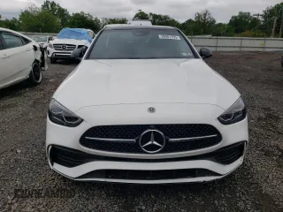 2024 Mercedes-Benz C 300 with VIN W1KAF4HBXRR186127, listed as a Copart auction lot 58901705 with 6,697 mi miles and Salvage title. Bid and sale history available at DreamBid. Image 5.