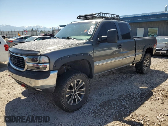1999 GMC Sierra 1500 SLE z VIN 2GTEK19T8X1512607, wystawiony jako Copart lot #58053205 z przebiegiem 170 792 mil mil oraz Szkoda całkowita • Salvage title. Historia ofert i sprzedaży dostępna na DreamBid. Obrazek 1.