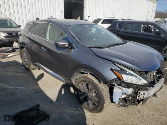 2020 Nissan Murano S with VIN 5N1AZ2AS1LN133195, listed as a Copart auction lot 82898364 with 66,585 mi miles and Salvage Title. Bid and sale history available at DreamBid. Image 4.