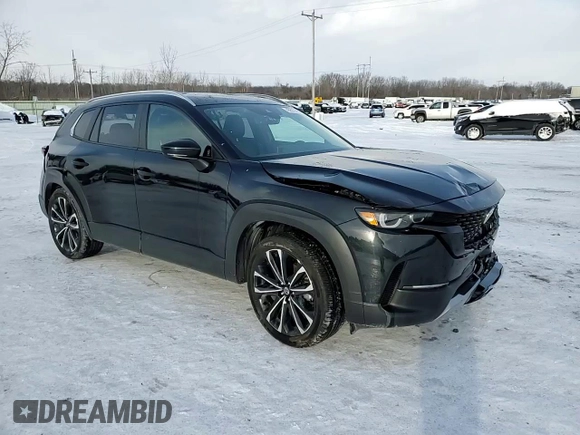 2023 Mazda CX-50 2.5 Turbo with VIN 7MMVABXY0PN147331, listed as a Copart auction lot 45573415 with 47,328 mi miles and Salvage Title. Bid and sale history available at carsss.com. Image 14.