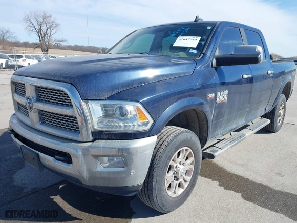 2018 Ram 2500 Laramie with VIN 3C6UR5FJ7JG370175, listed as a IAAI auction lot 41687749 with 168,635 mi miles. Bid and sale history available at carsss.com. Image 17.