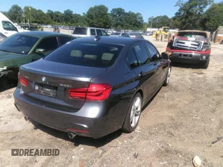 2017 BMW 3 Series 340i xDrive with VIN WBA8B7G33HNU37816, listed as a IAAI auction lot 42735008 with 95,610 mi miles and . Bid and sale history available at DreamBid. Image 4.