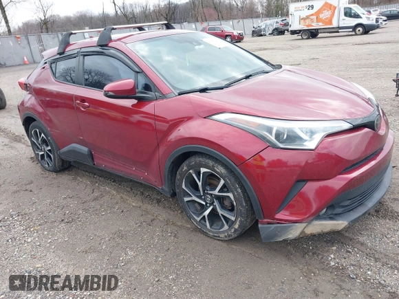 2018 Toyota C-HR XLE z VIN NMTKHMBX7JR005504, wystawiony jako IAAI lot #41806239 z przebiegiem 114 475 mil mil oraz . Historia ofert i sprzedaży dostępna na DreamBid. Obrazek 1.