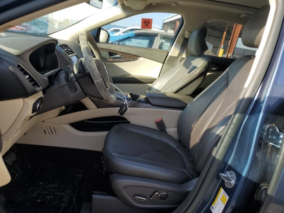 2019 Lincoln Nautilus Reserve with VIN 2LMPJ6LP6KBL36275, listed as a Copart auction lot 44921115 with 0 mi miles and Non Repairable. Bid and sale history available at carsss.com. Image 7.