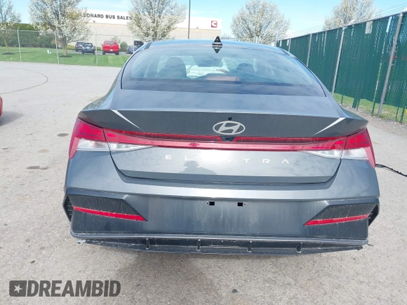 2024 Hyundai Elantra SEL with VIN KMHLS4DG8RU841099, listed as a IAAI auction lot 42120195 with 9,899 mi miles and . Bid and sale history available at DreamBid. Image 16.