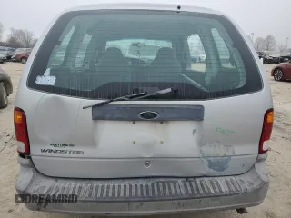 2000 Ford Windstar Cargo with VIN 2FTZA5442YBB30967, listed as a Copart auction lot 40231144 with Not Provided miles and Salvage Title. Bid and sale history available at carsss.com. Image 6.