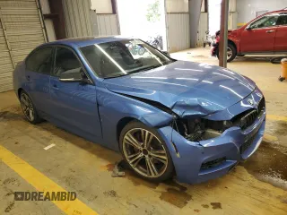 2013 BMW 3 Series 335i xDrive with VIN WBA3B9C59DJ899246, listed as a Copart auction lot 60455895 with 193,104 mi miles and Salvage title. Bid and sale history available at DreamBid. Image 4.