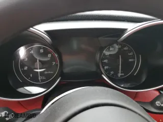 2019 Alfa Romeo Giulia with VIN ZARFAMAN4K7622772, listed as a Copart auction lot 73953434 with 0 mi miles and Salvage Title. Bid and sale history available at carsss.com. Image 9.