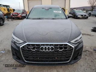 2023 Audi A8 with VIN WAULDAF8XPN002207, listed as a Copart auction lot 84796454 with 25,632 mi miles and Salvage Title. Bid and sale history available at carsss.com. Image 5.