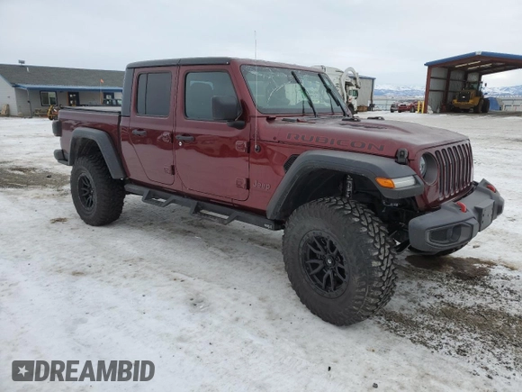 2021 Jeep Gladiator Rubicon с VIN 1C6JJTBG9ML518410, выставлен на аукционе Copart как лот 88878345 с пробегом 7 658 миль миль и Списание • Salvage title. История ставок и продаж доступна на DreamBid. Изображение 4.